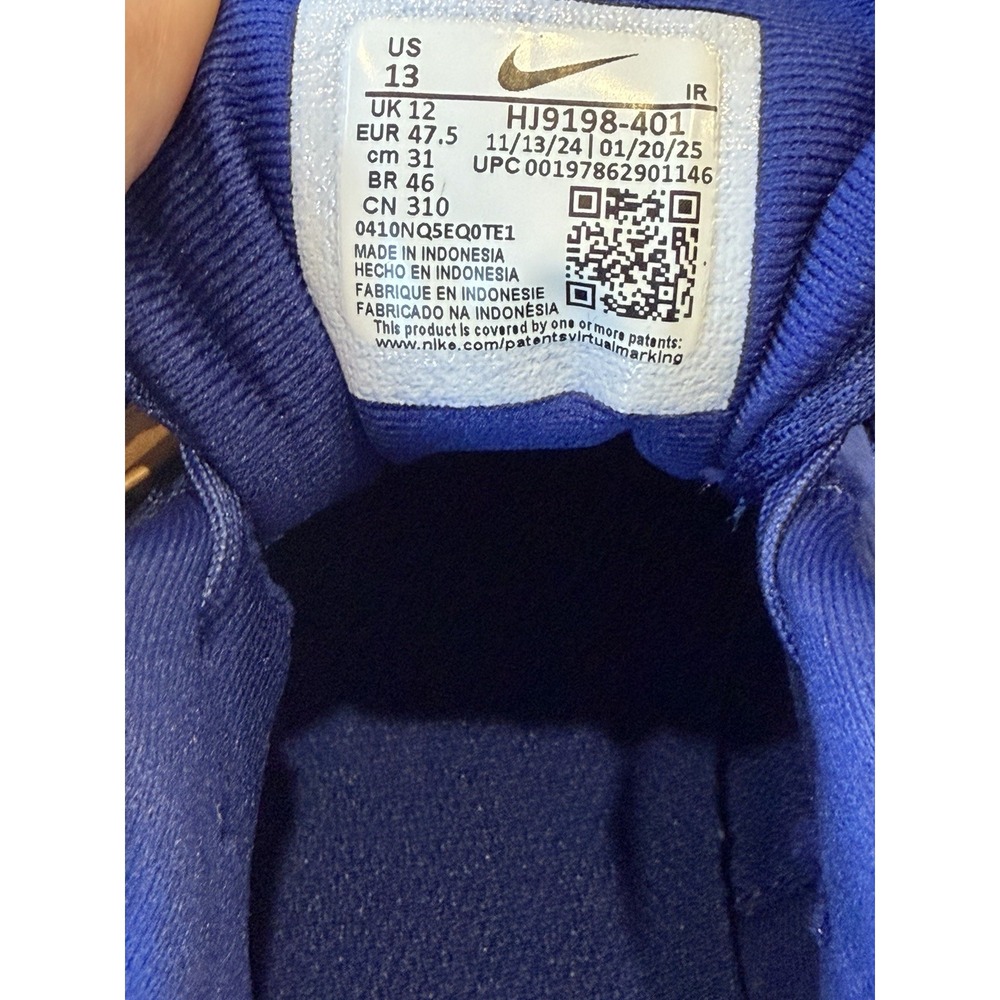 Nike Revolution 8 Shoes Men Size 13 Deep Royal Blue White Running HJ9198 401 - Picture 7 of 8